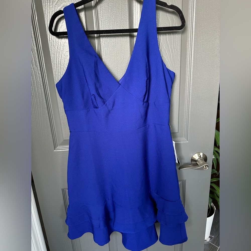 Brand new blue cocktail dress